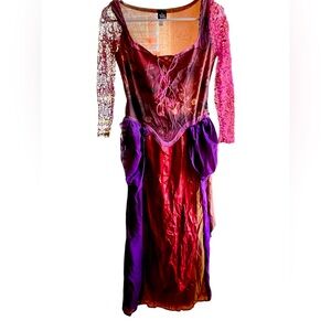 Disney Hocus pocus Sarah Sanderson costume womens size s/m